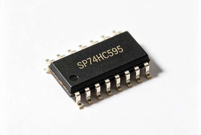 SP74HC595 - MCU芯片产品实拍